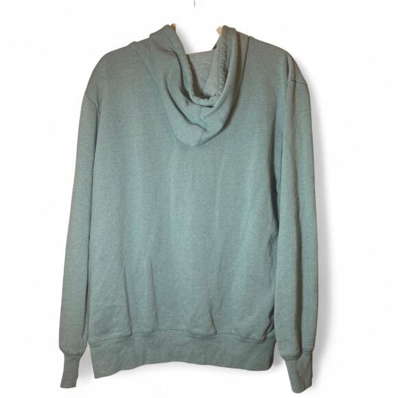 Realtree Mens Graphic Hoodie Long Sleeves Heather Spruce Size L - Picture 3 of 4